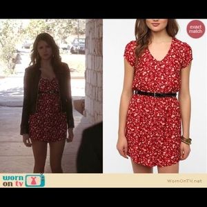 Elena Gilbert Red Floral Tank